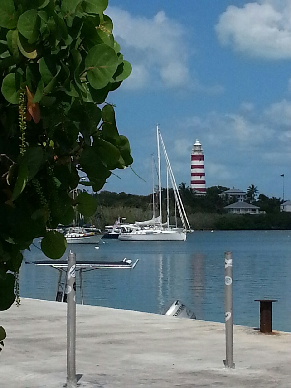 Hope Town harbour on Elbow Cay in the Bahamas from Coldwell Banker Real Estate